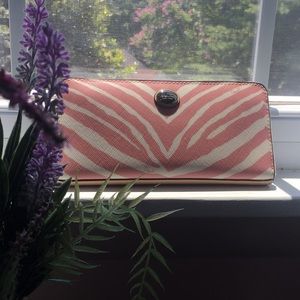 Pink Coach Wallet